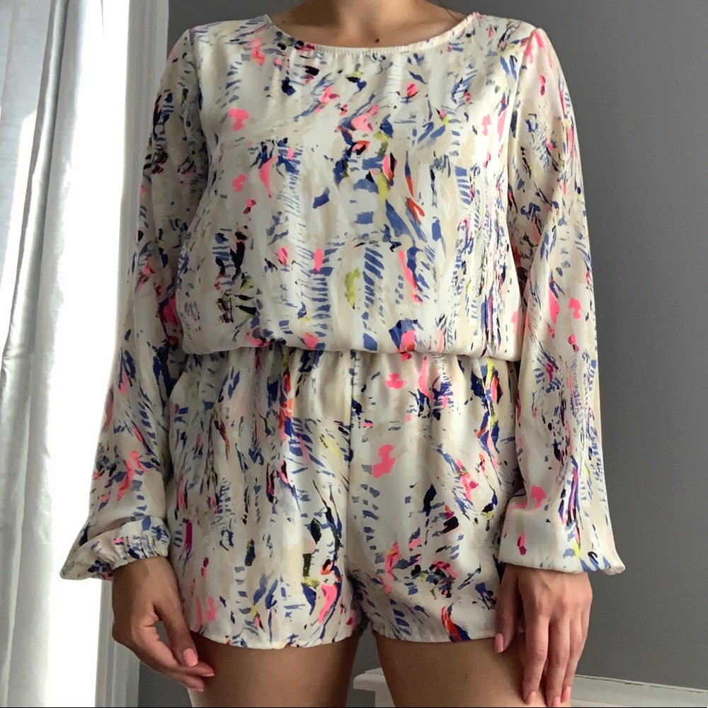 Multicolor romper.